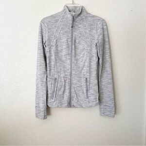 Lululemon Define Jacket In Space Ice Grey Alpine White